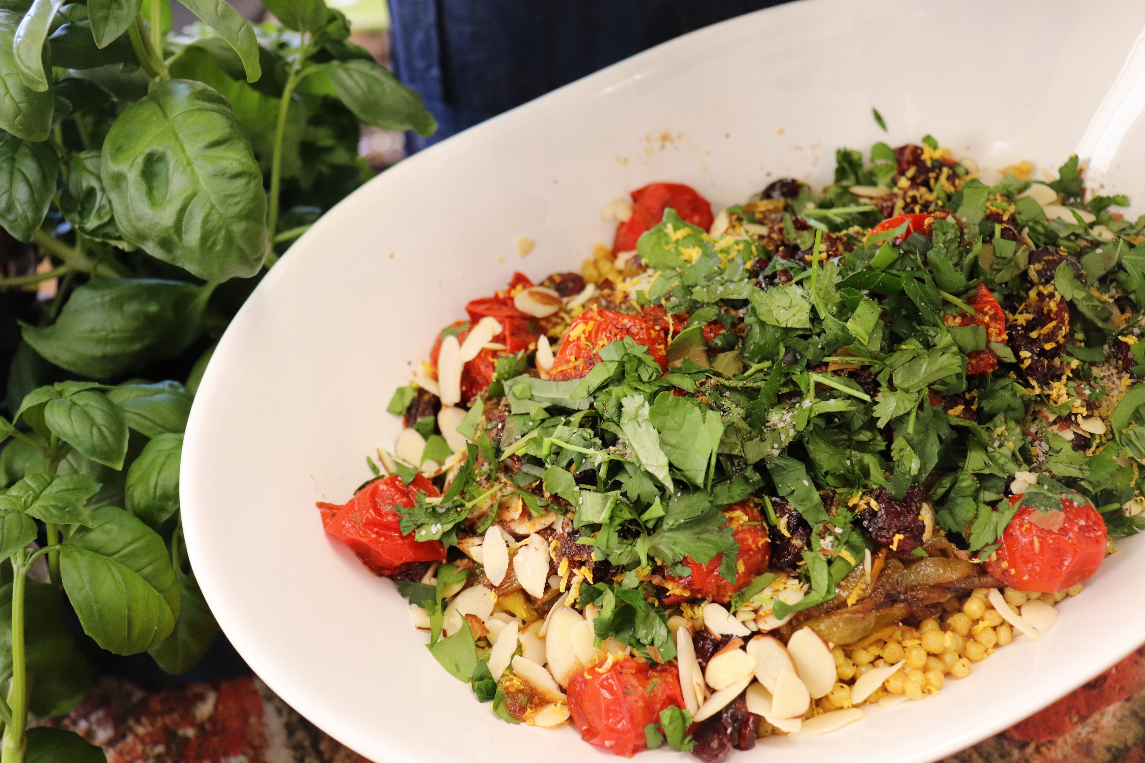 Spiced Couscous Salad with Fresh Herbs