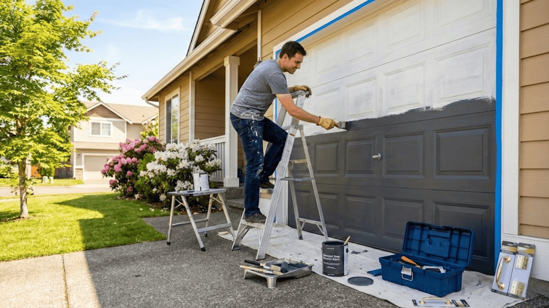 DIY garage door