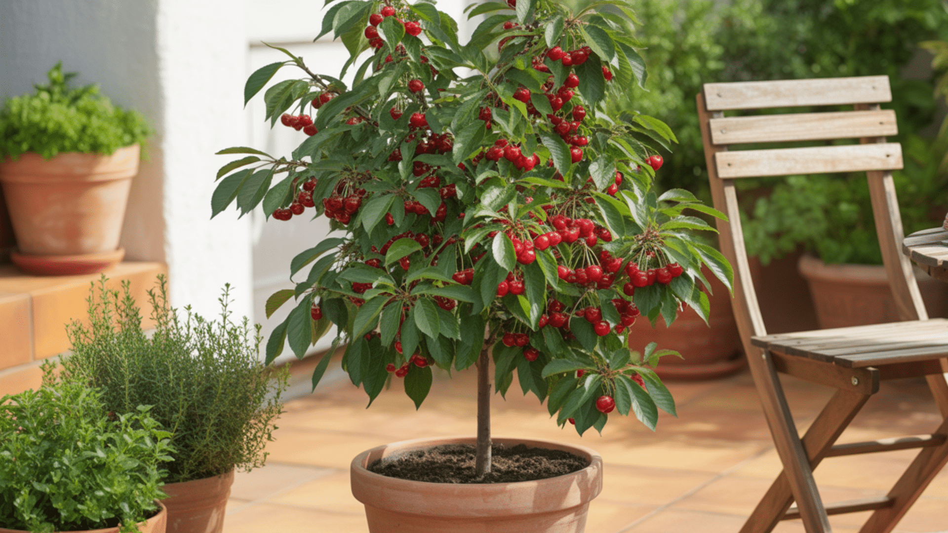 bush and dwarf cherries