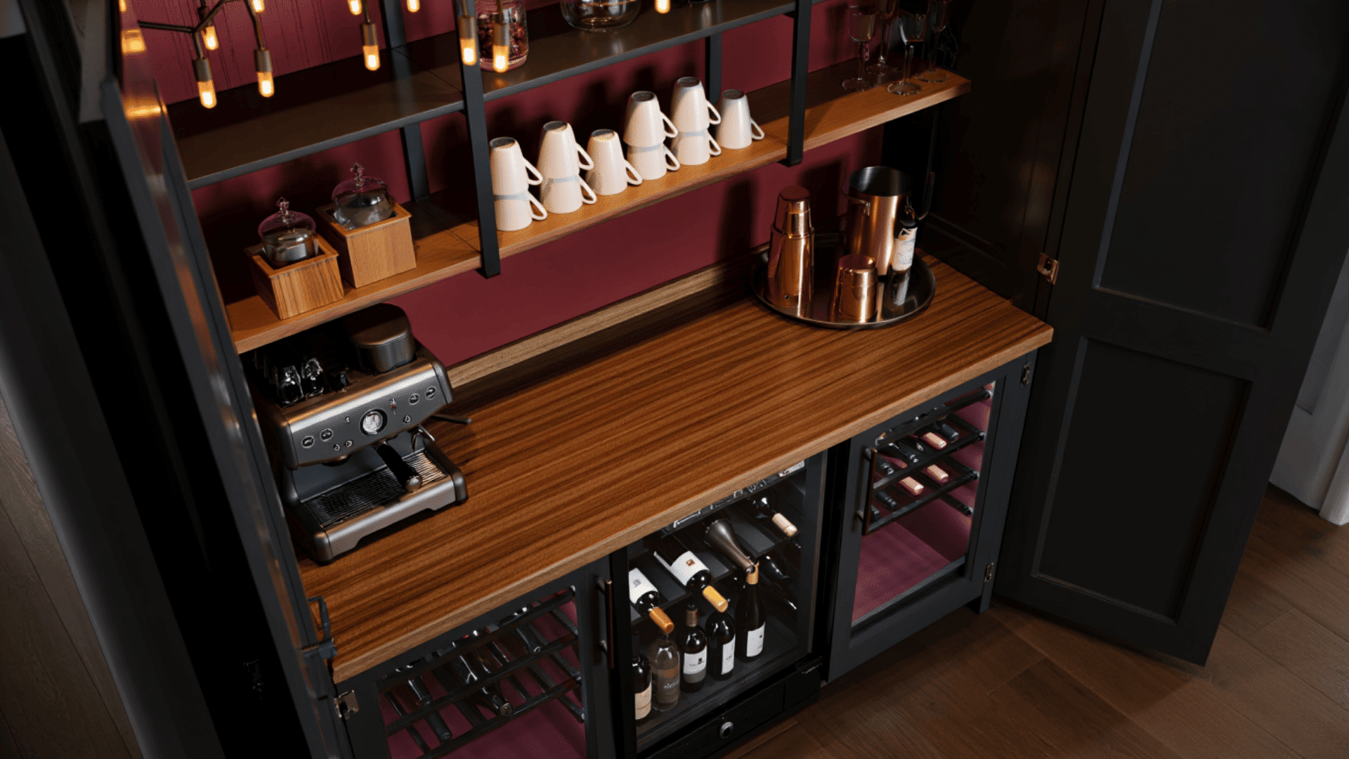 coffee wine beverage bar hybrid