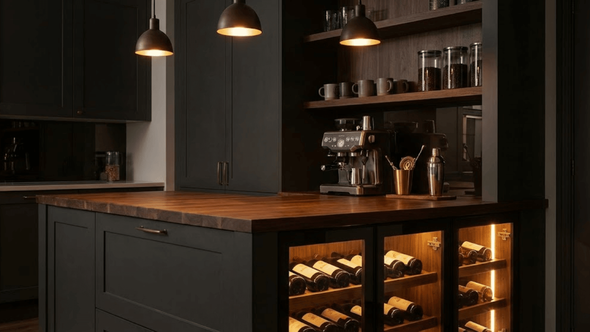 coffee wine drink station hybrid