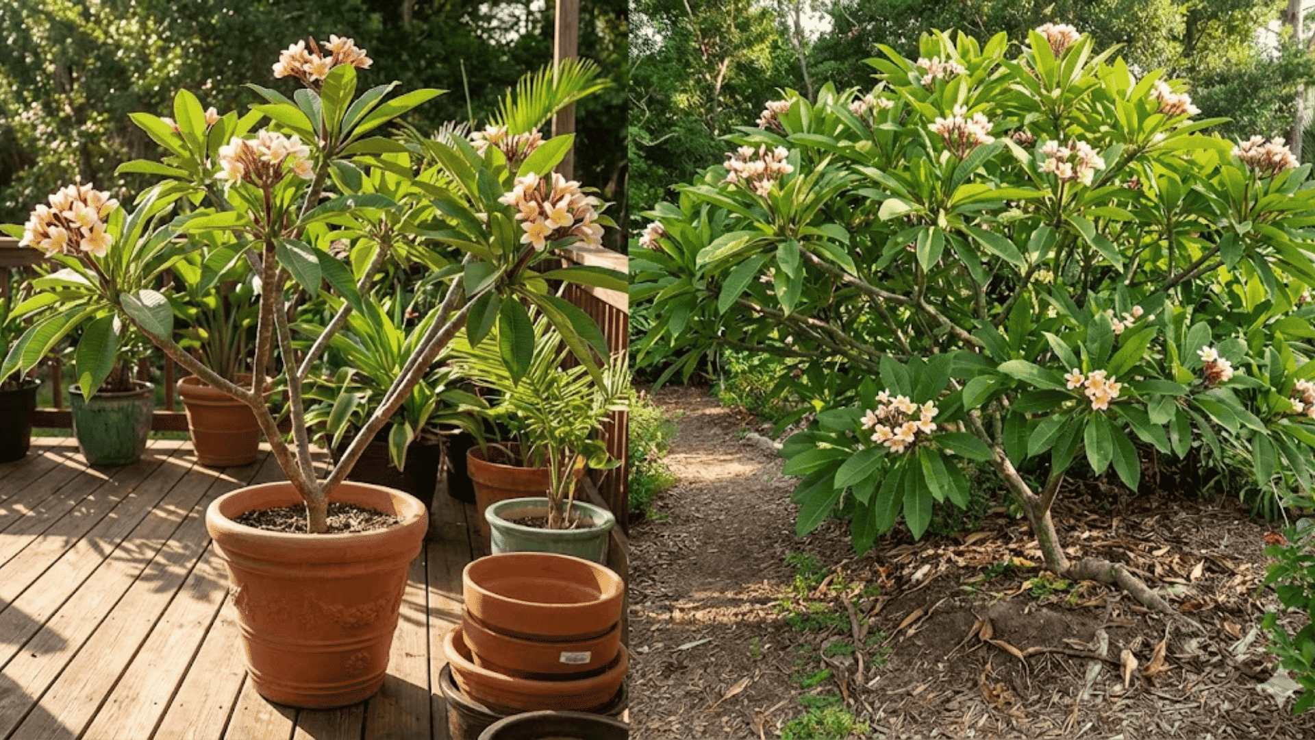 Container vs. In-Ground Plumeria