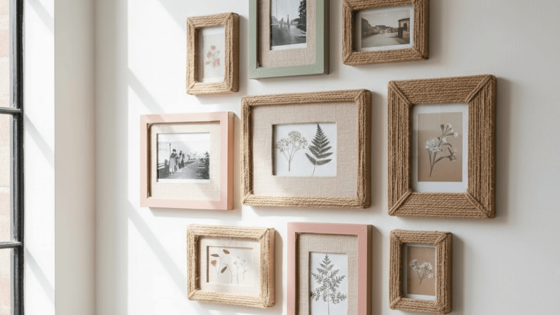 diy photo frames from cardboard