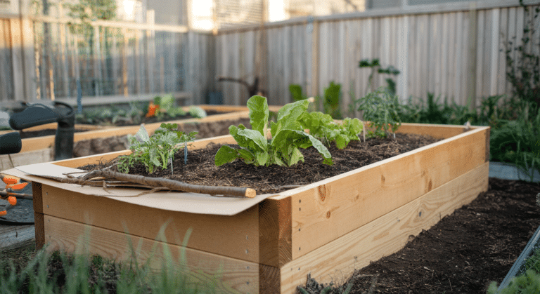 DIY Raised Garden Bed Layers Made Simple