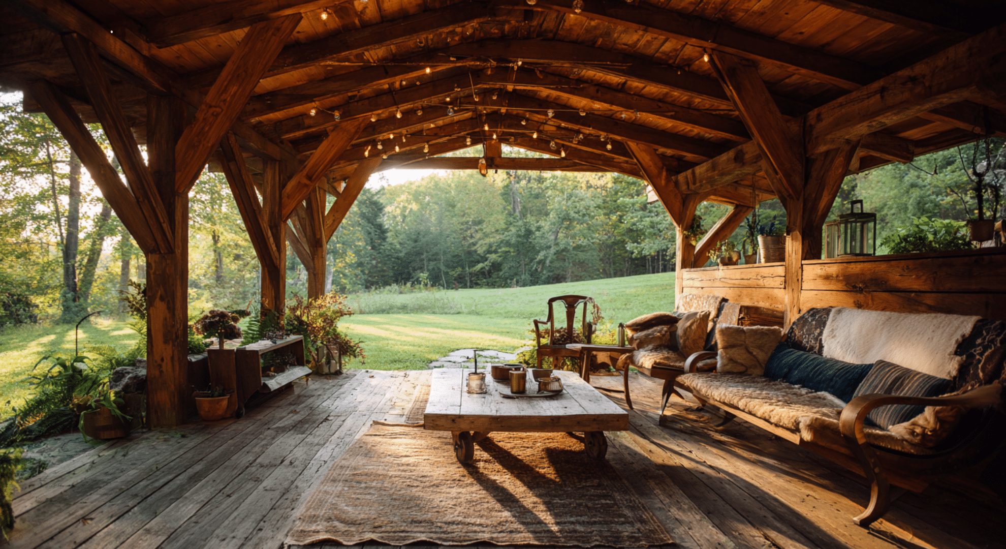 exposed rafters