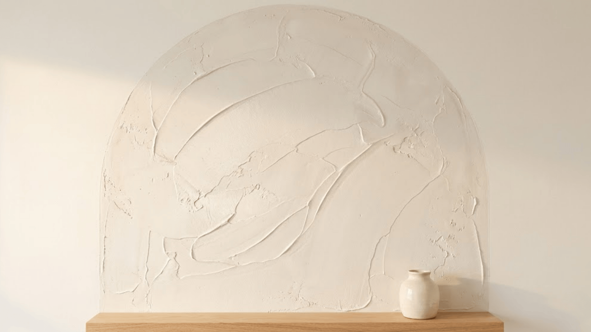 faux plaster texture wall
