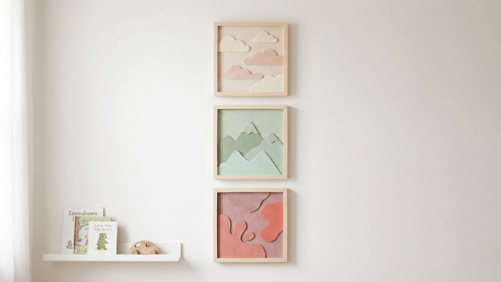 felt wall decor panels