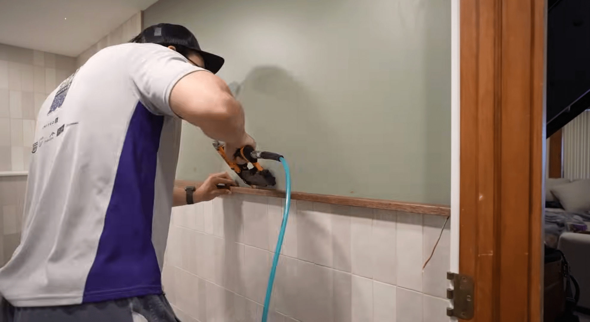 final touches and clean finish