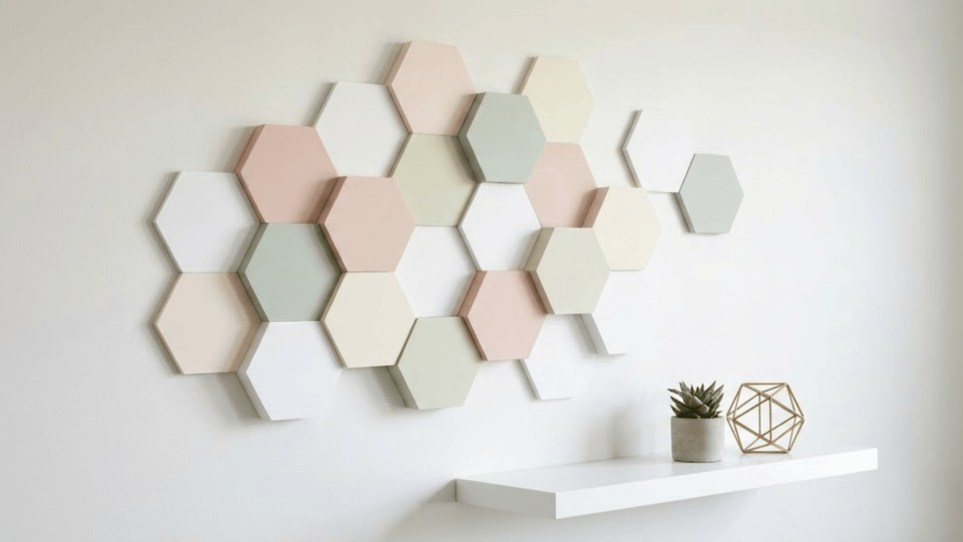 foam board 3d wall shapes