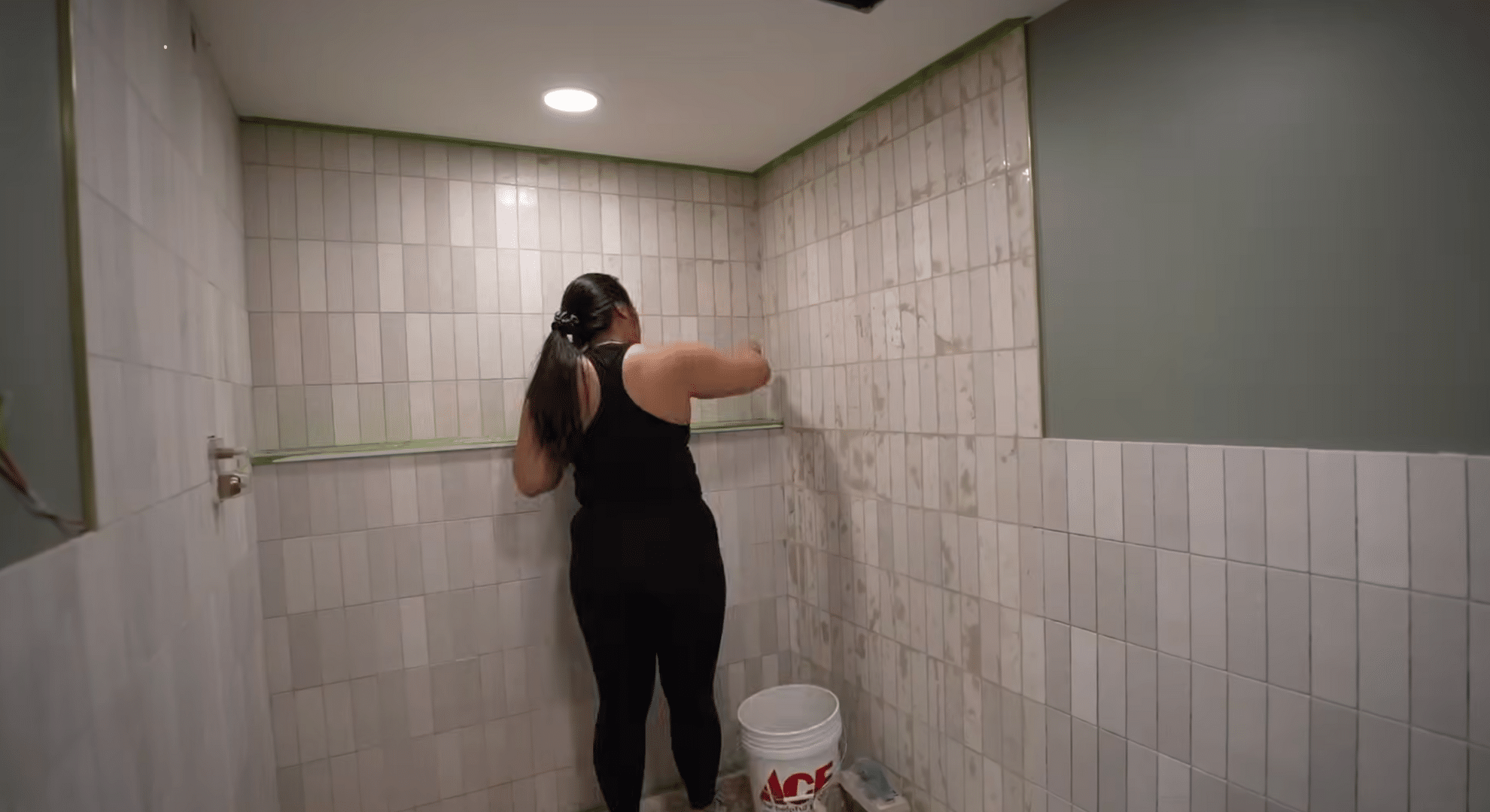 grouting and final installs