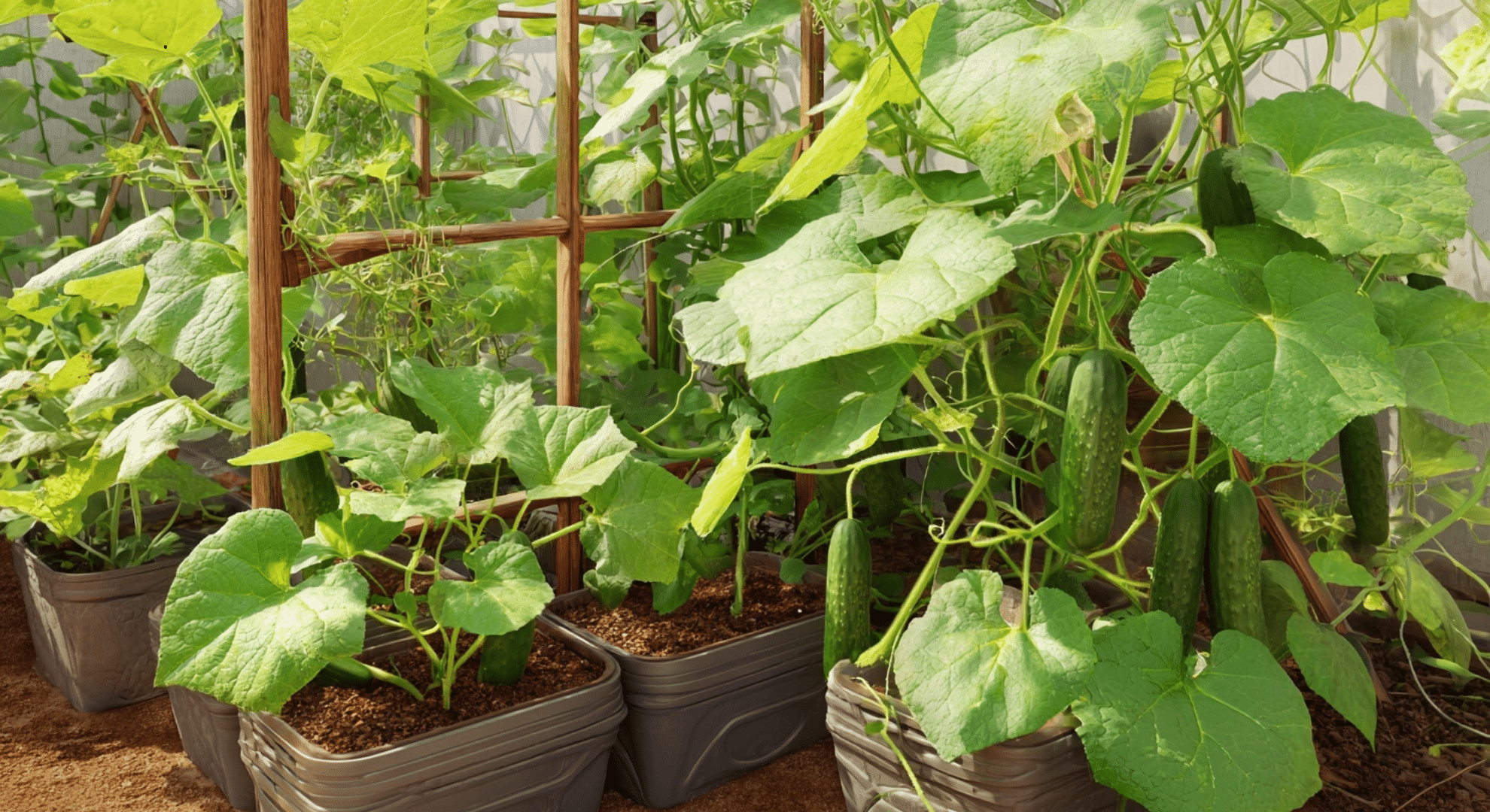 growing different types of cucumbers at home