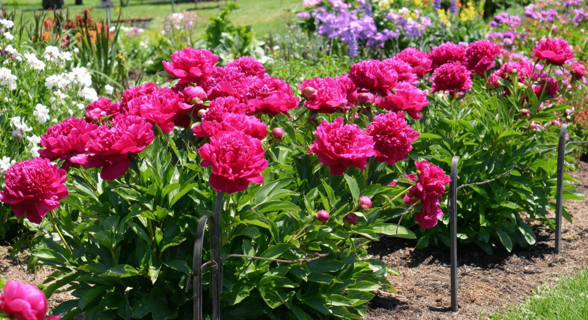 herbaceous peonies