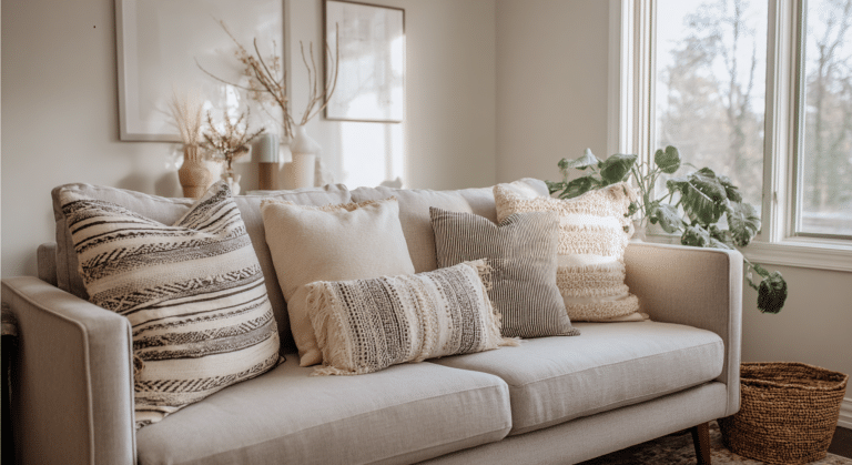 how many pillows on a couch looks best