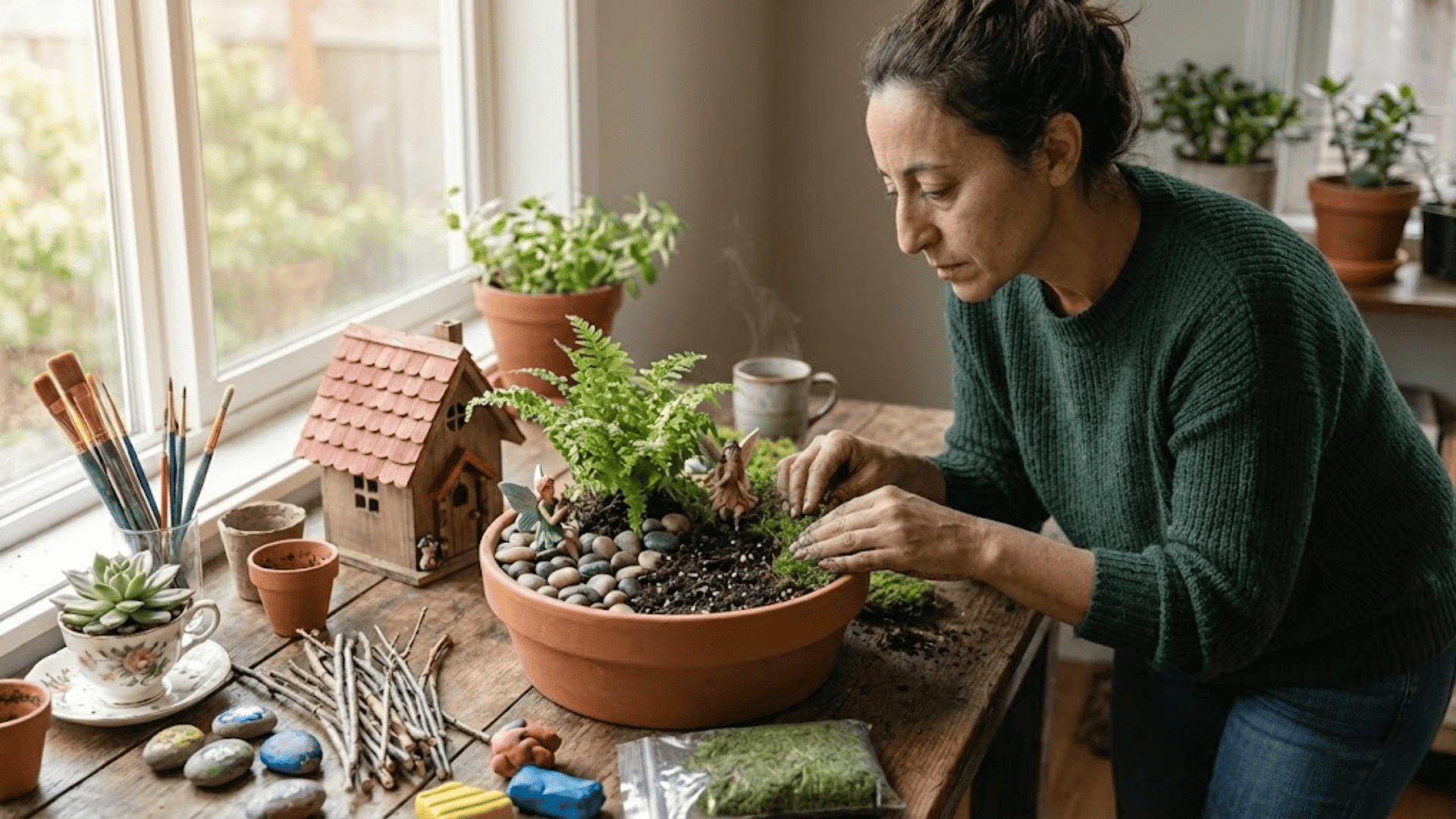 how to make a fairy garden step by step diy guide
