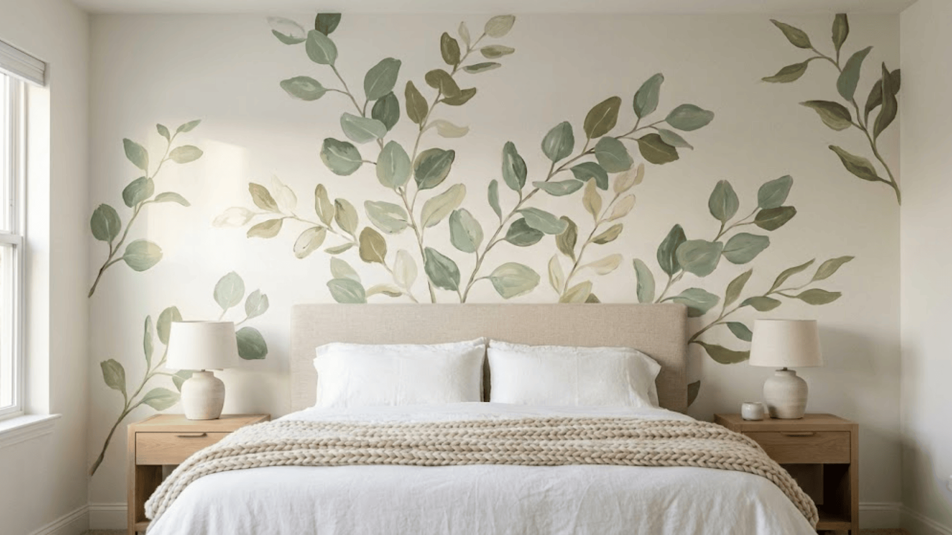 large scale mural diy painted