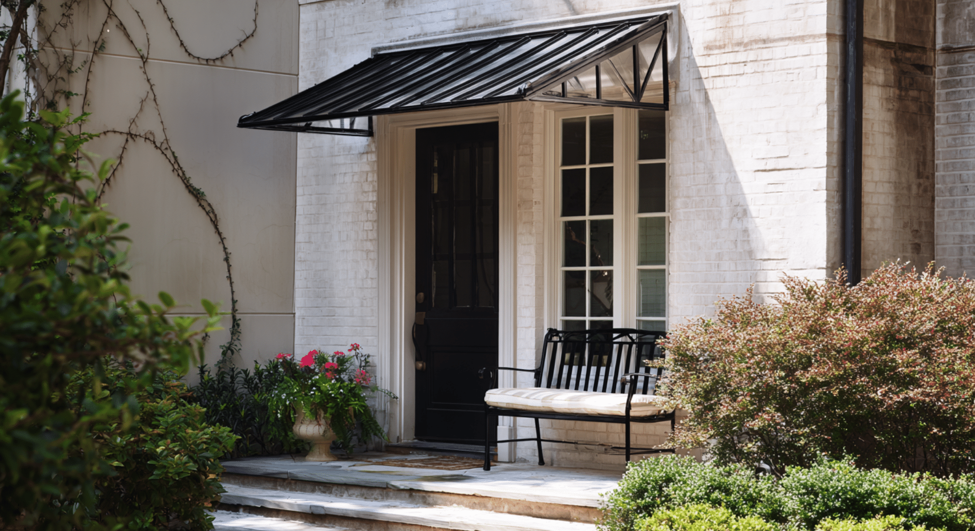 metal awning for shade