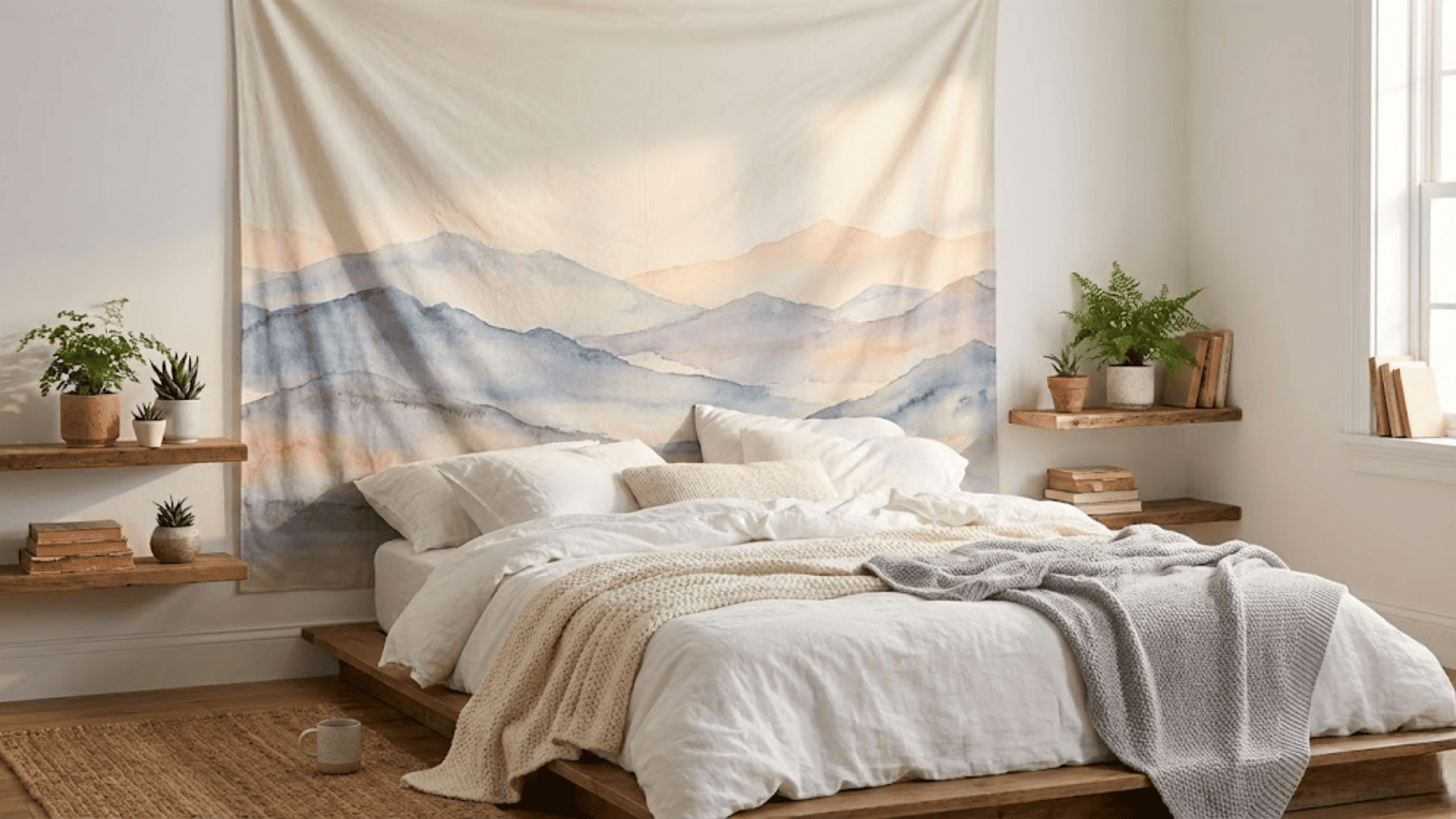 oversized aesthetic tapestry
