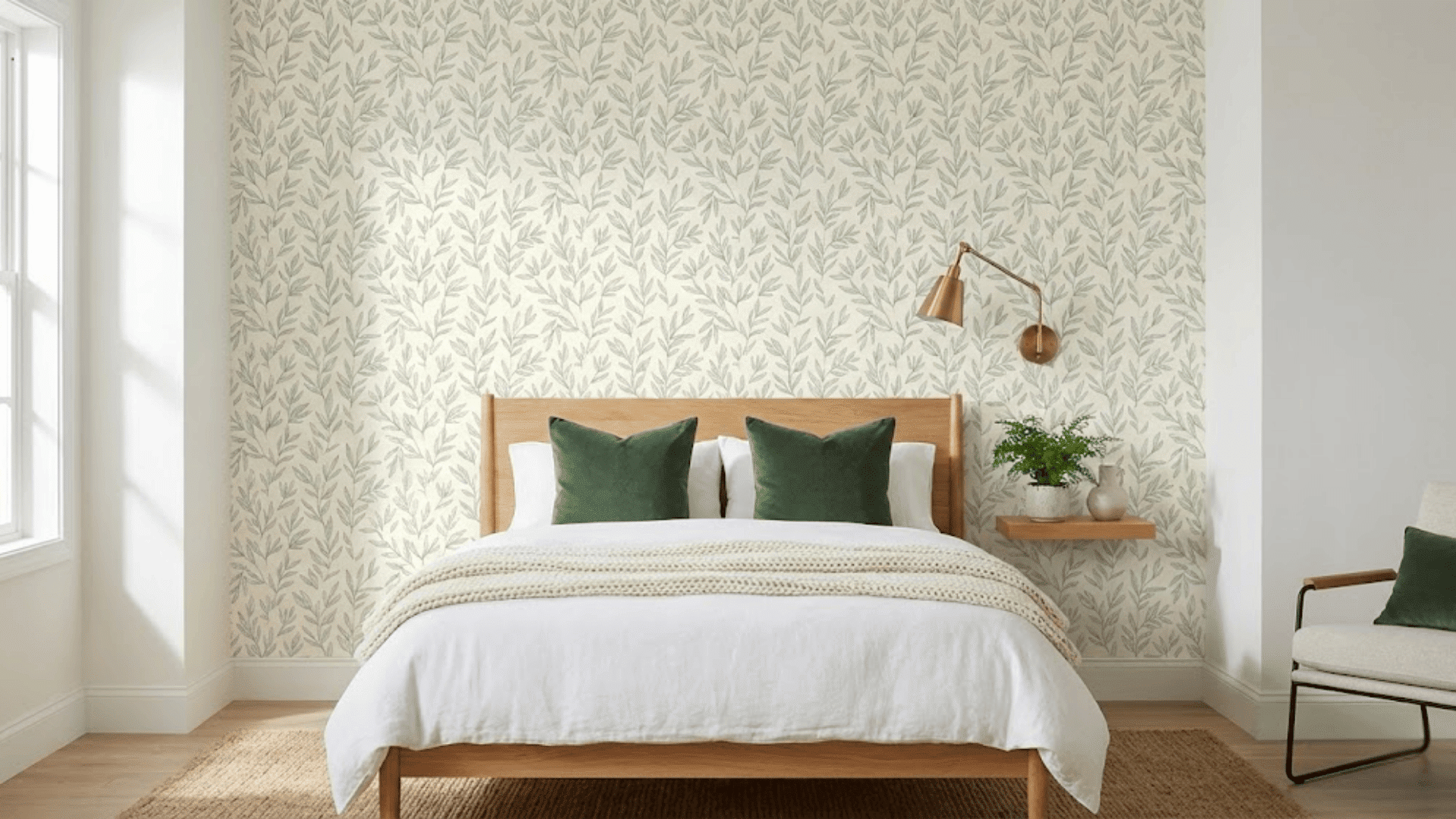 peel and stick accent wallpaper
