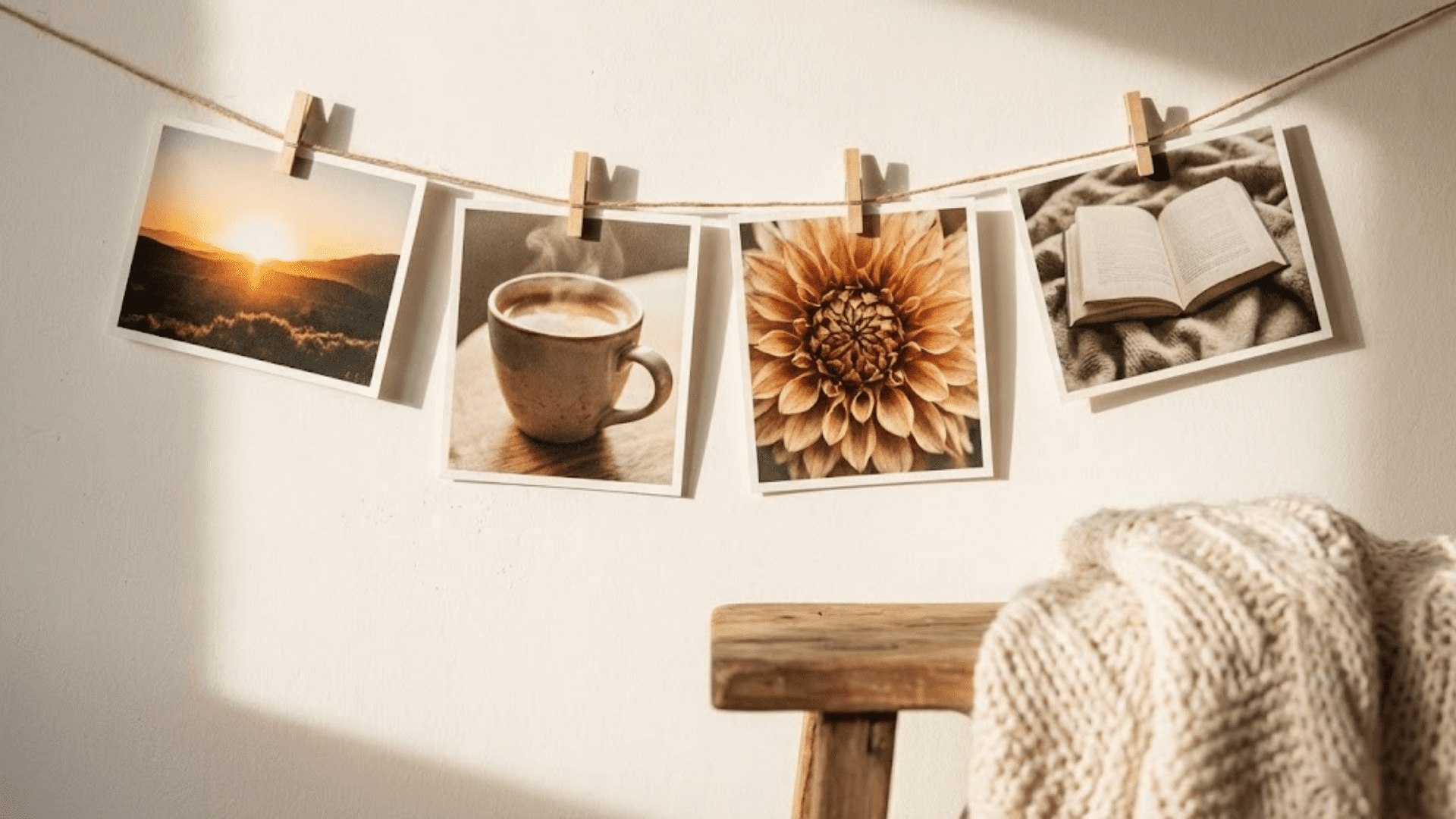 photo prints on textured paper