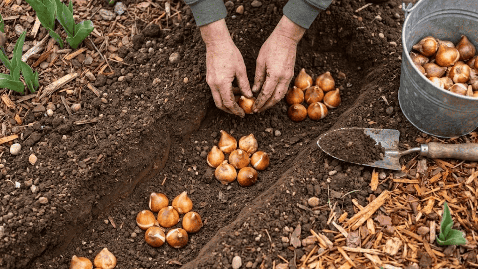 Planting Tulips in Trenches and Groups for Maximum Impact