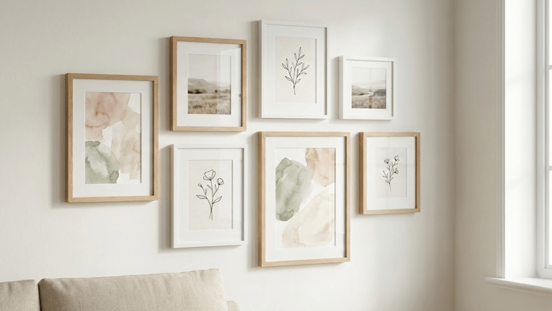 printable art gallery wall