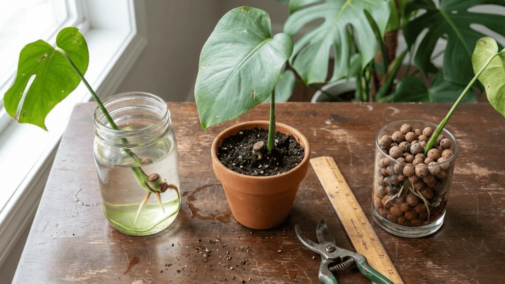 Propagating Monstera