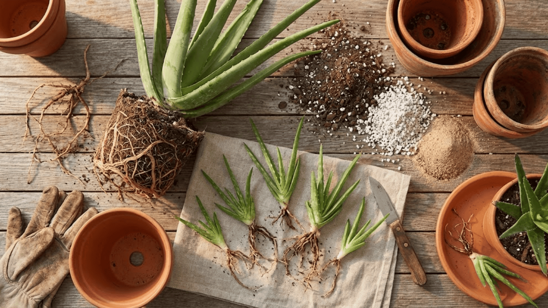 repotting-propagating-aloe-vera