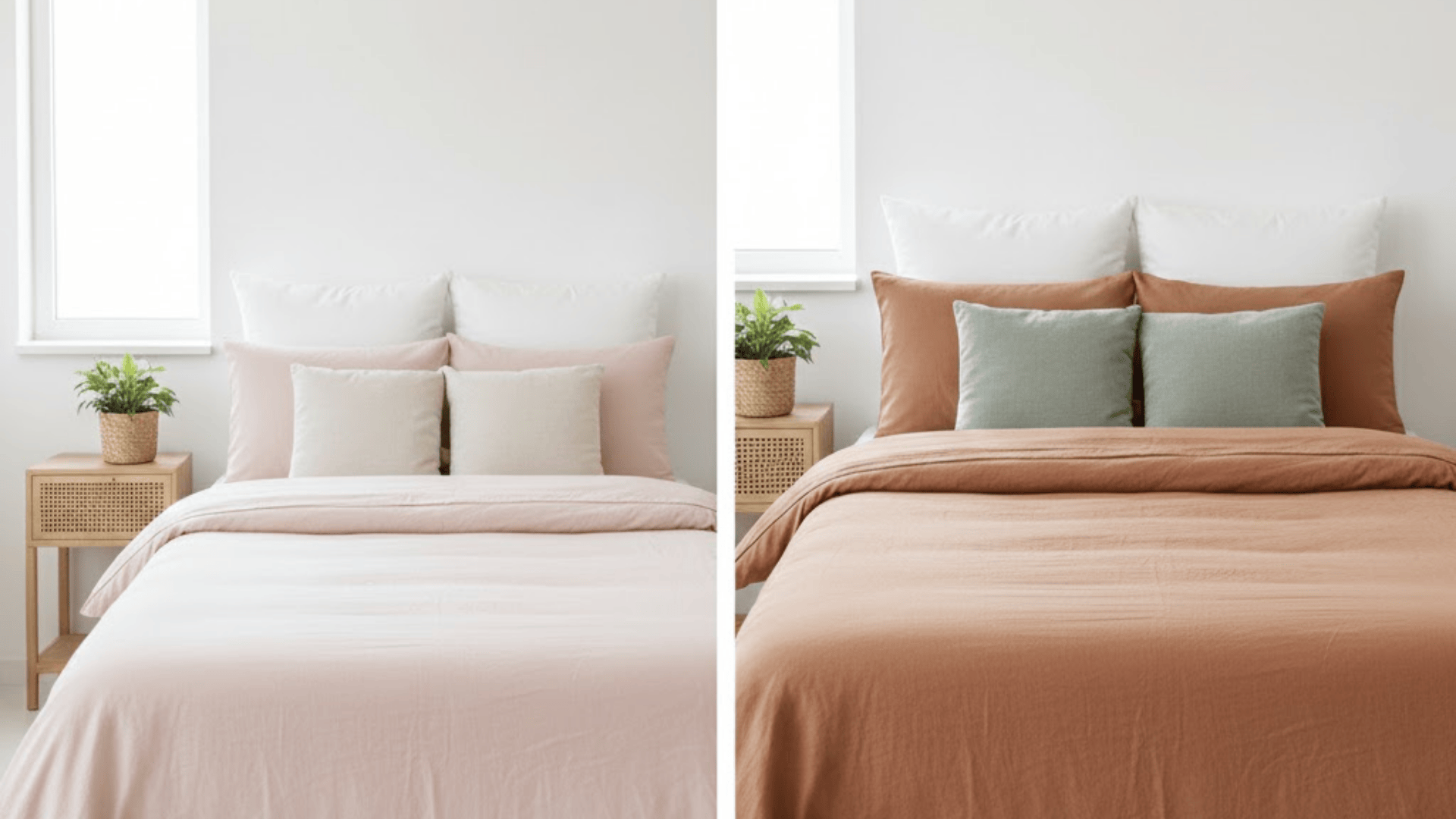 reversible duvet covers for quick aesthetic swaps