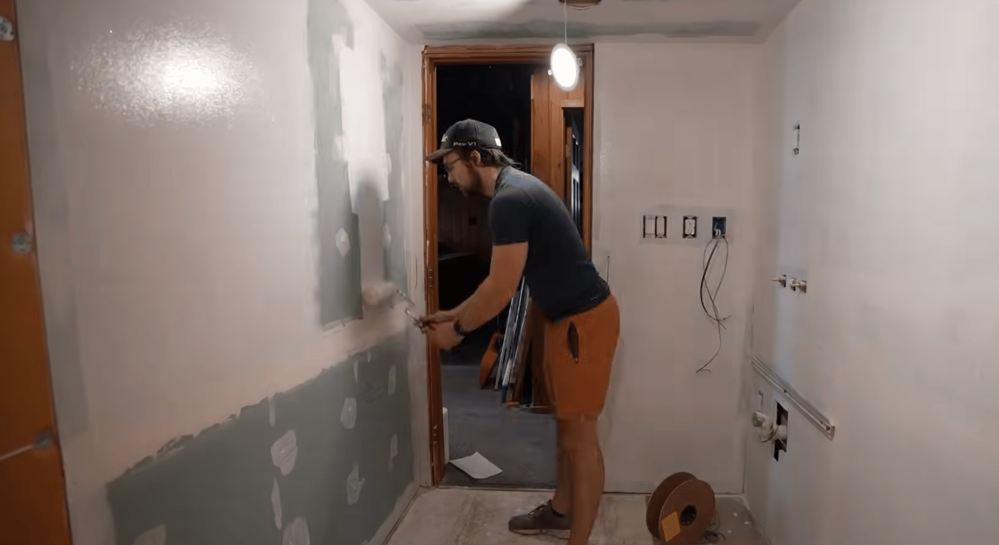 shower prep and waterproofing