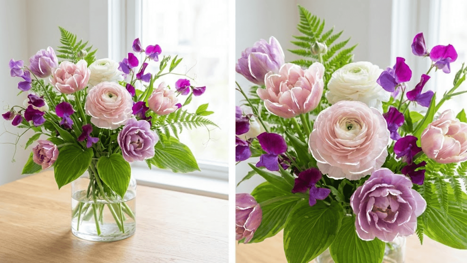 spring garden bouquet