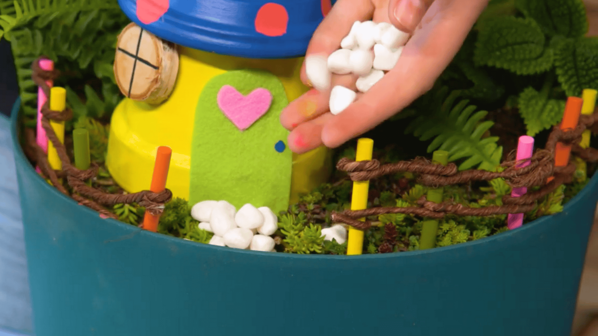step 5 arrange your fairy house and final touches