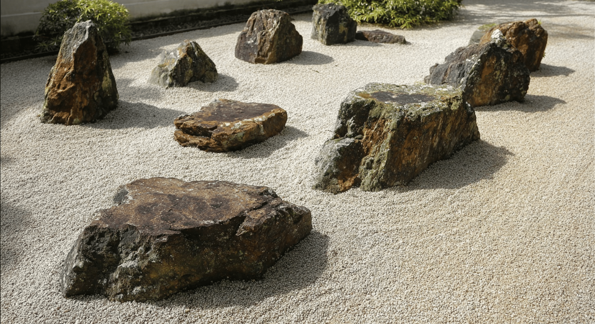 stones and japanese garden rocks