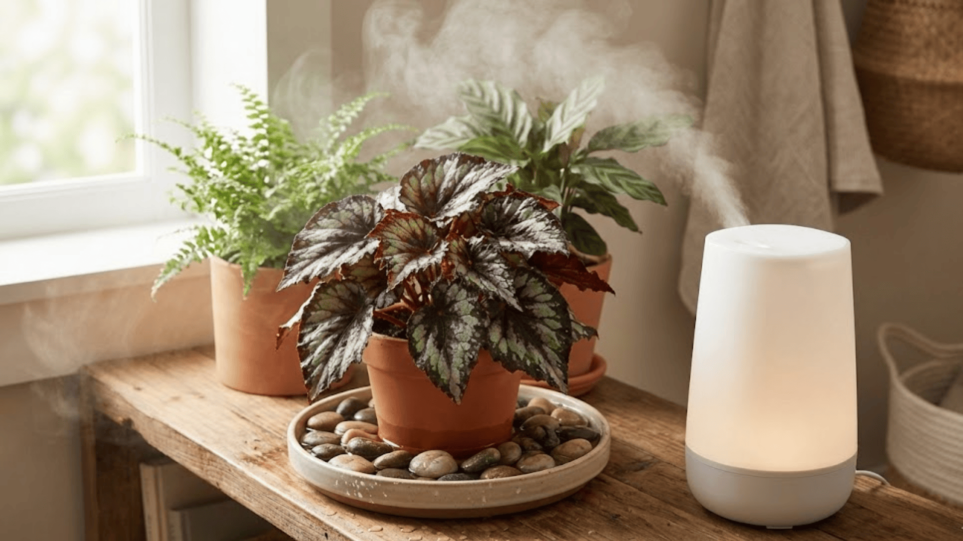 temperature and humidity requirements for rex begonia