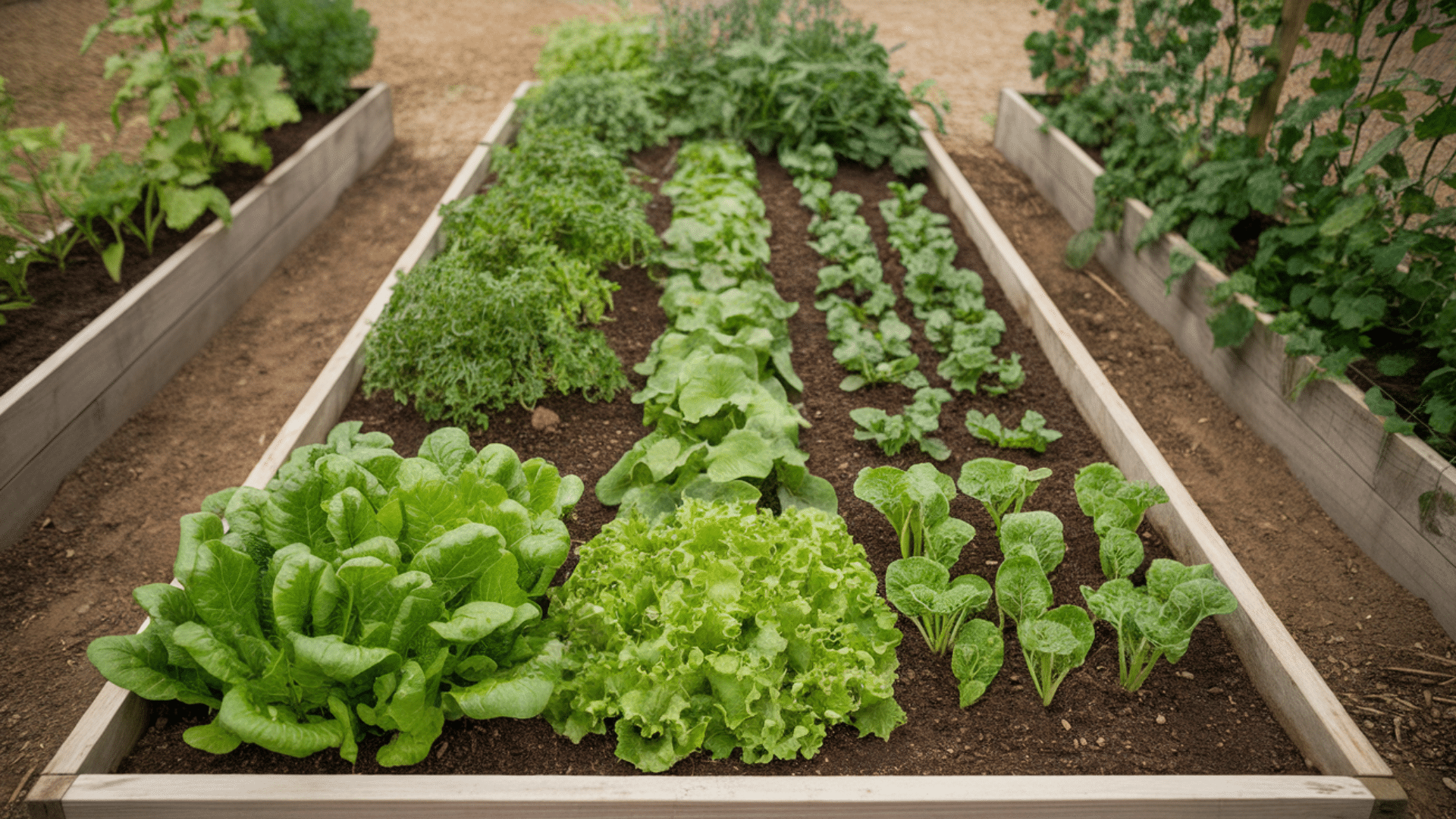 the 2x6 small space big harvest layout