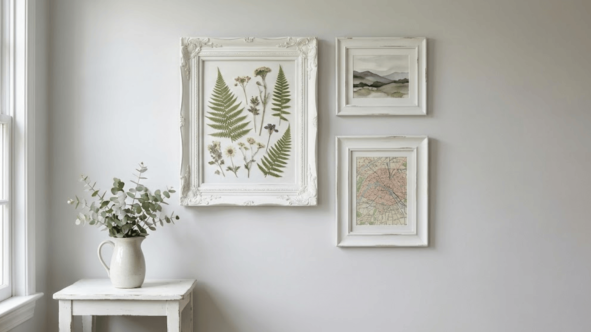 thrifted frame makeover