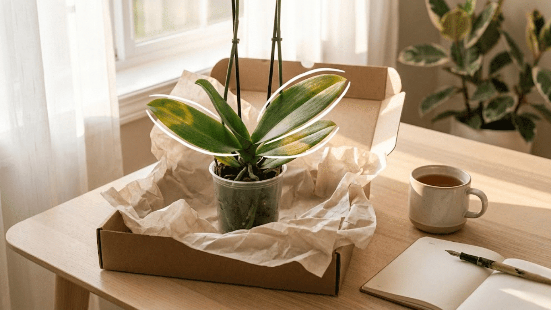 transplant shock or shipping stress