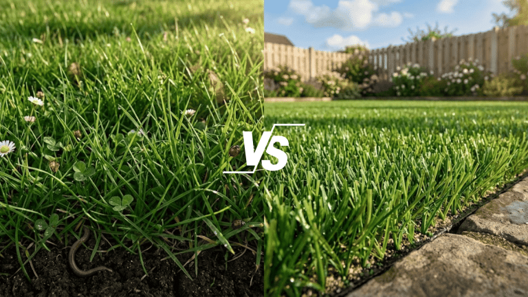 Turf vs. Artificial Grass: Differences, Pros & Best Uses