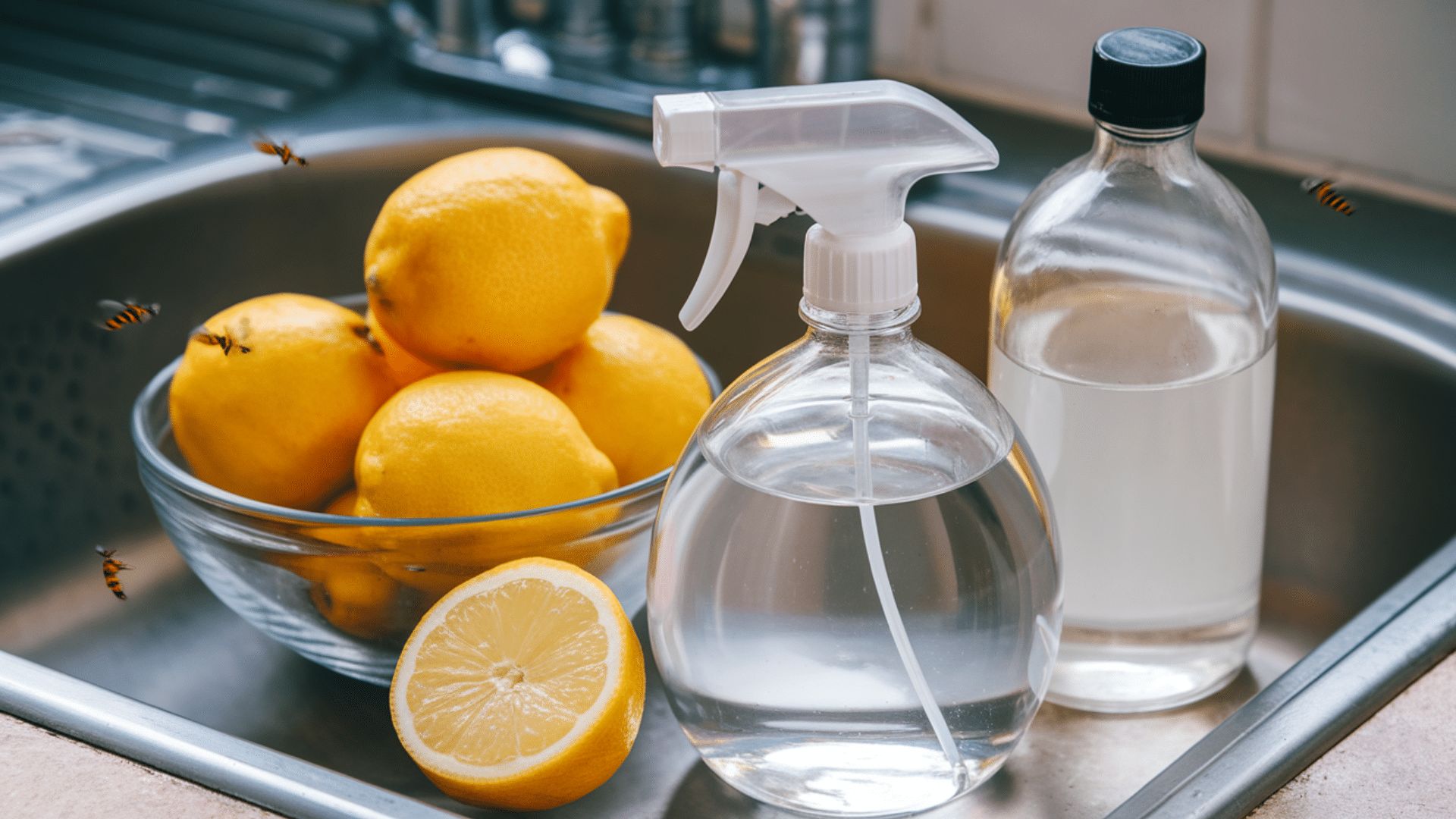 vinegar spray for kitchen pests
