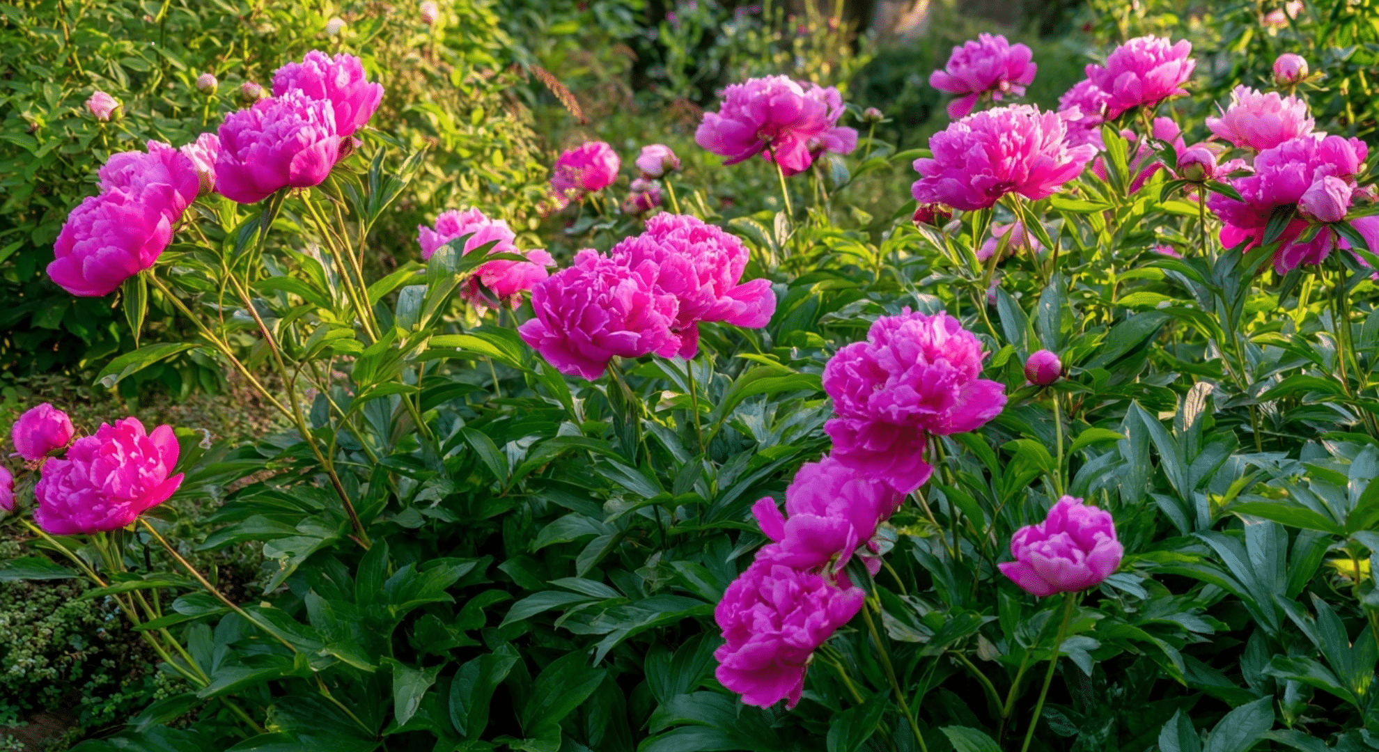 when do peonies bloom in most gardens