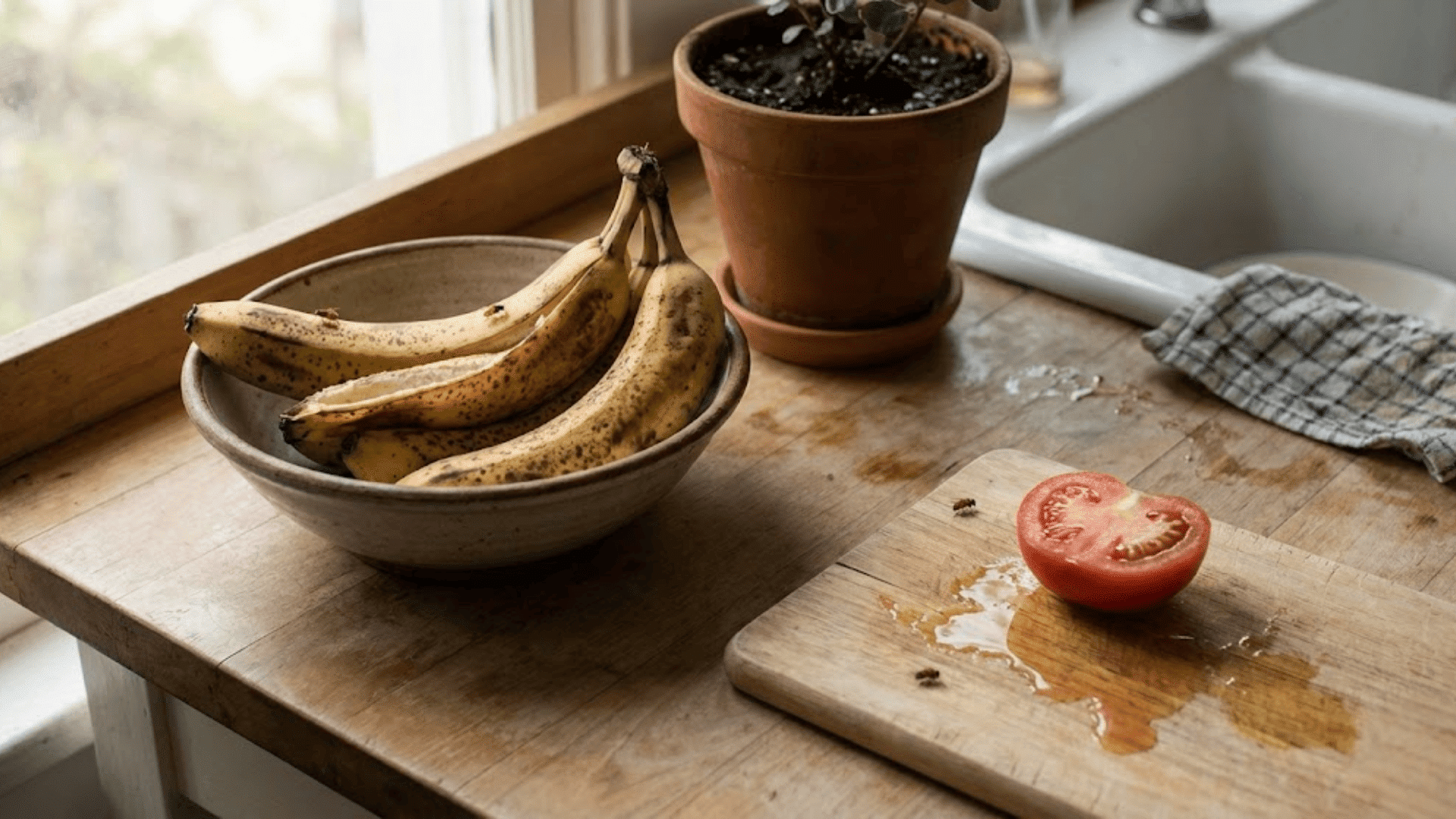 where do fruit flies come from