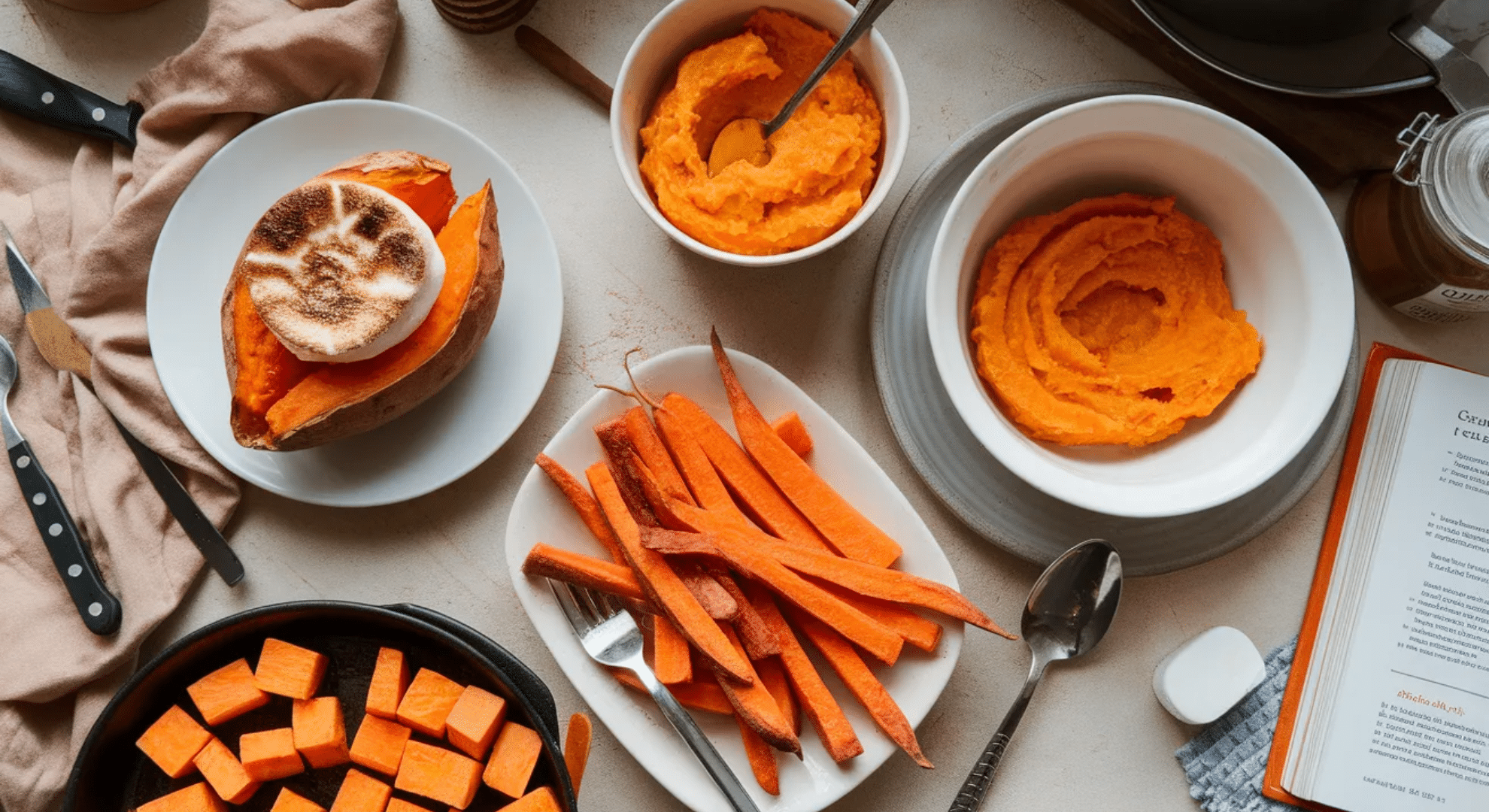 best uses for each type of sweet potato