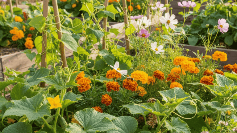 companion planting for cucumbers