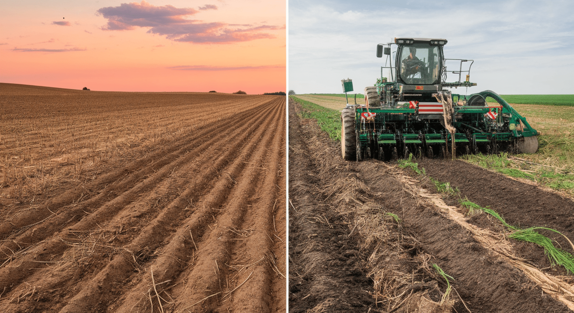 conservation tillage and no till farming