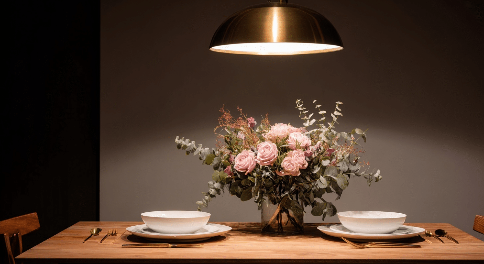 dining table centerpiece designed for hosting nights
