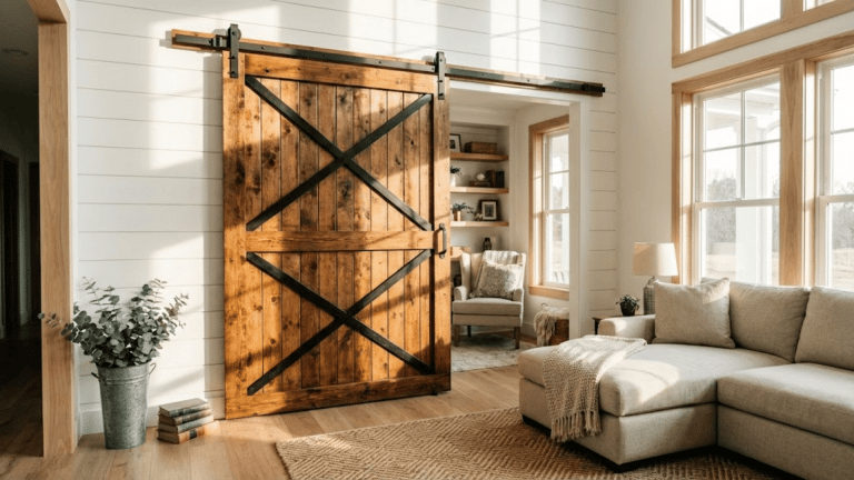 diy barn door for a custom statement look