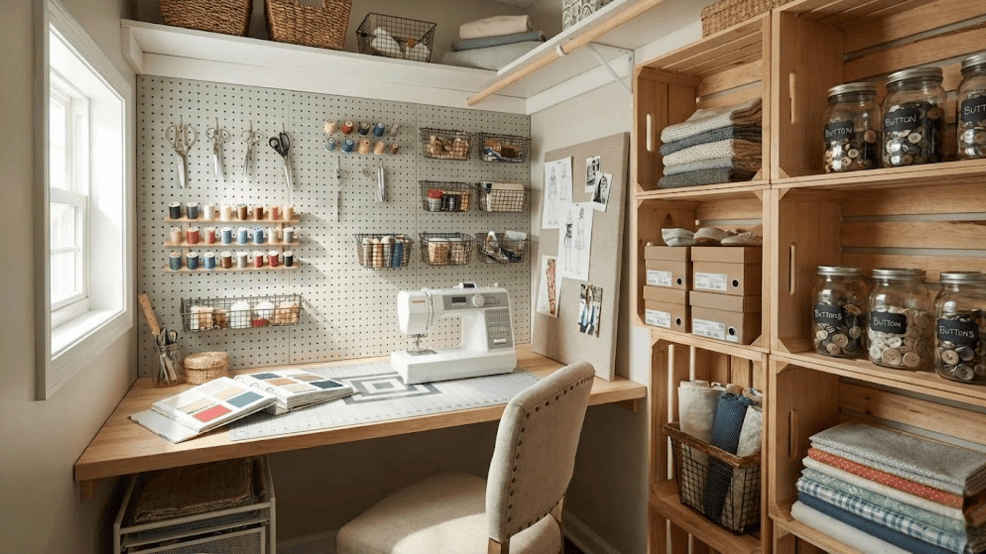 diy small craft room ideas for creative spaces