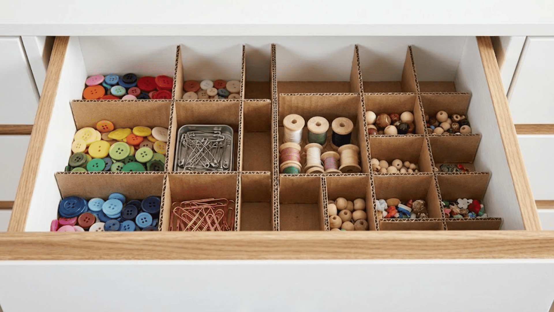 drawer dividers for small supplies