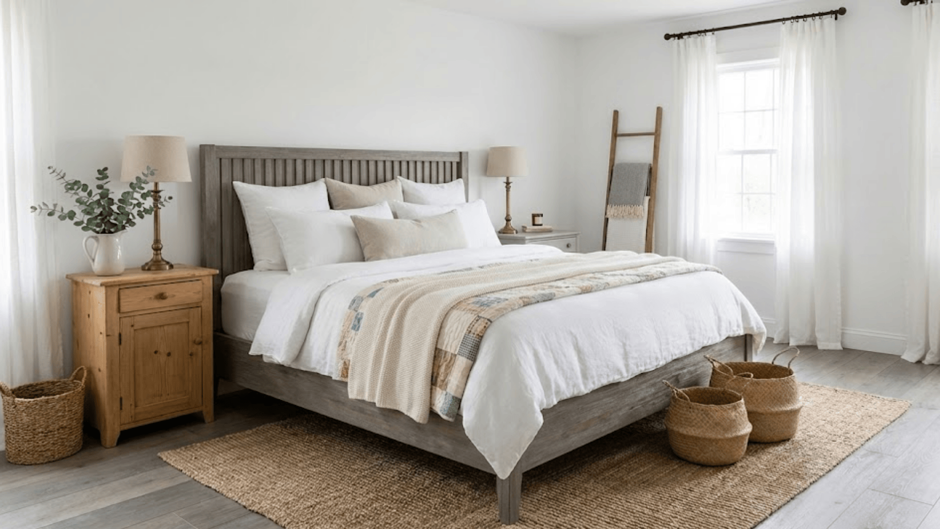 farmhouse bedroom design