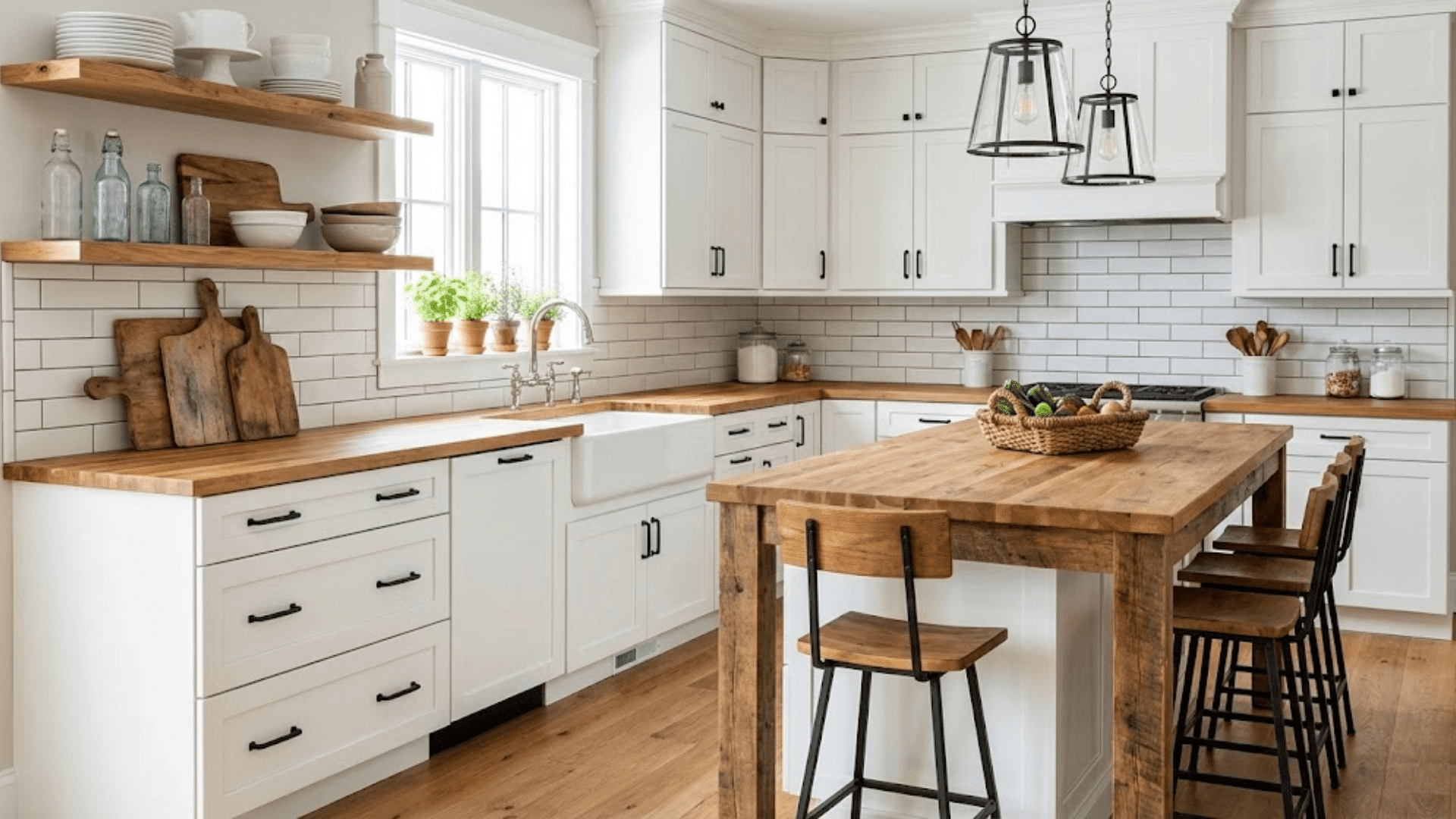 farmhouse kitchen design