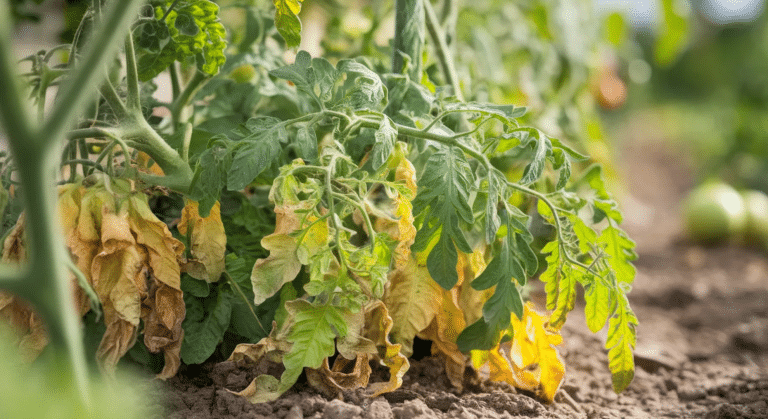 fix tomato leaves turning yellow today